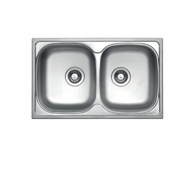 KM-189 780x480 mm rozsdamentes mosogatótálca