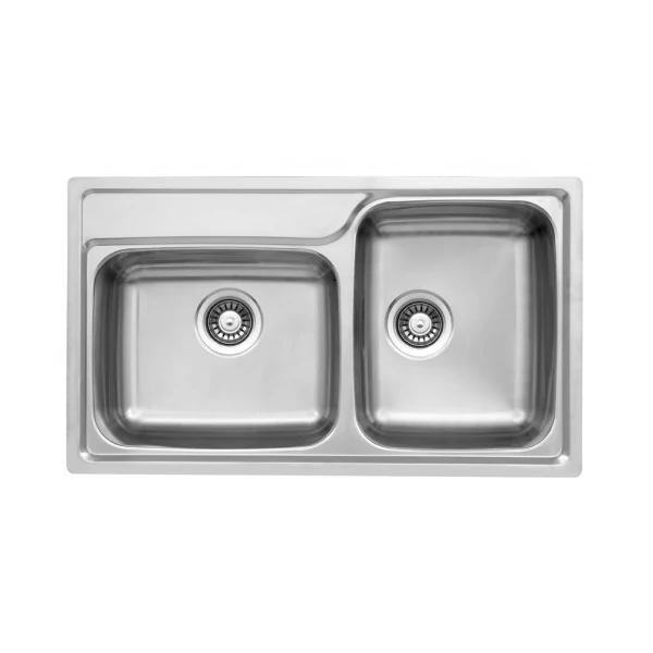 KMHS860.500.20 860x500 mm rozsdamentes mosogató