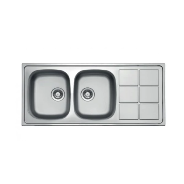 LT1160.500 1160x500 mm rozsdamentes mosogatótálca