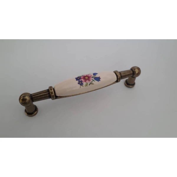 728B tavaszi virág porcelán fogantyú