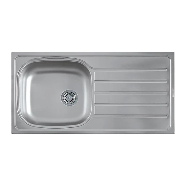 AE 8650  860x435 mm rozsdamentes mosogatótálca