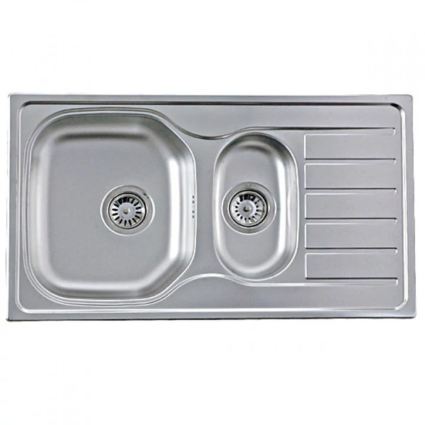 AEB 860 860x500 mm rozsdamentes mosogatótálca