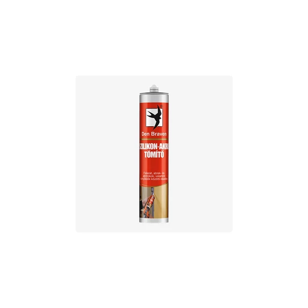 Akril tömítő 280 ml, fehér Den Braven