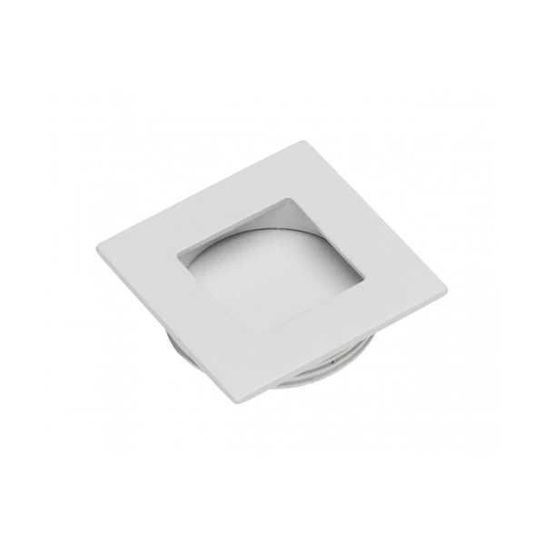 B226 fogantyú 40x40 mm, matt fehér