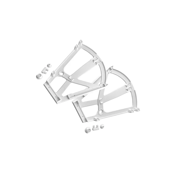 Cipőtartó kétsoros fehér