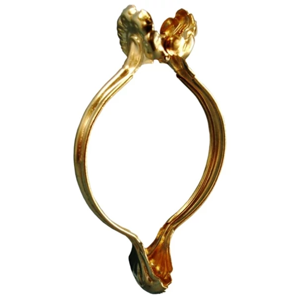 Díszcsipesz nagy karikás rezezett