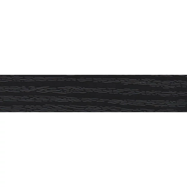 Erezett fekete ragasztózott élfólia 22 mm (10 m)