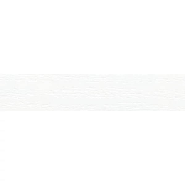 Erezett fehér ragasztózott élfólia 44 mm (10 m)