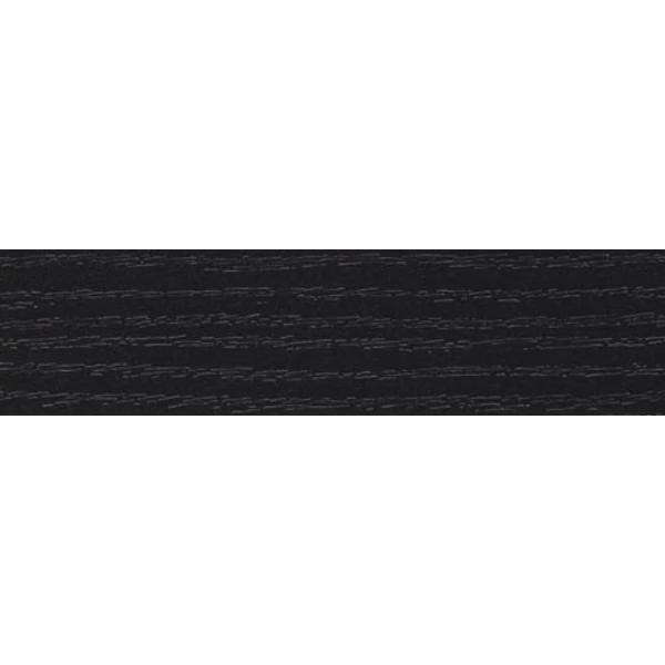 Erezett fekete ragasztózott élfólia 44 mm (10 m)