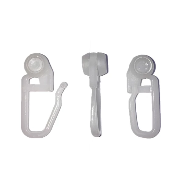 Függönytartó horog kis görgős (20 db)