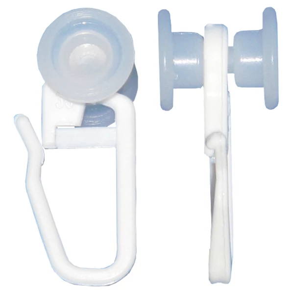 Függönytartó horog nagy görgős (20 db)