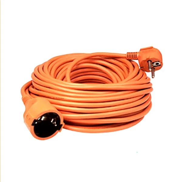 Hálózati hosszabbító 20 m,  3x1,5 mm2, narancs