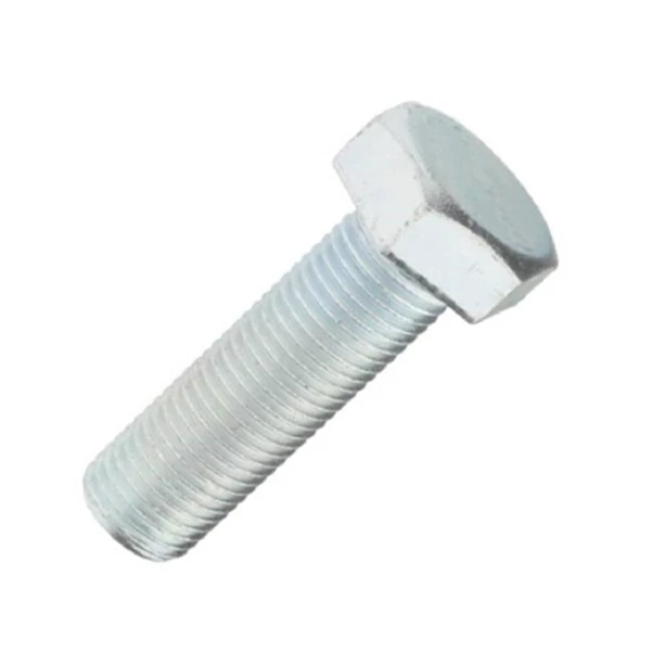 Metrikus csavar hatlapfejű M6 x 70 mm, horganyzott