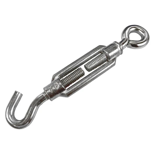 Huzalfeszítő M8 / 80 mm (kampó-szem)