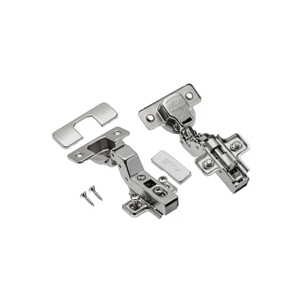 Közézáródó fékes kivetőpánt eurocsavarral