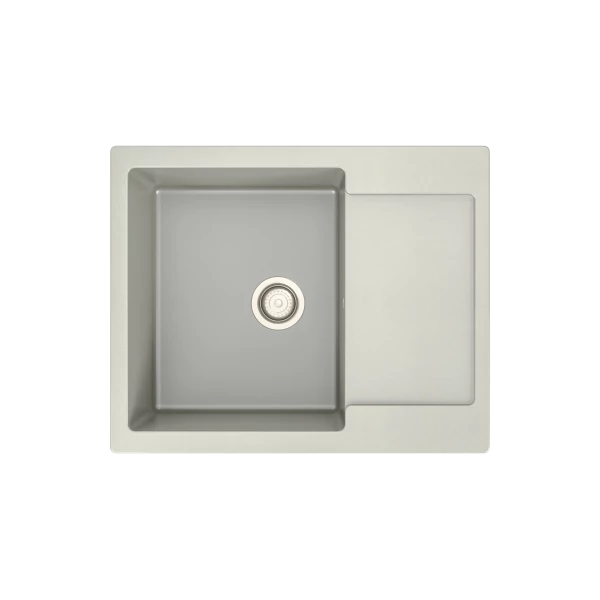 KATA gránit mosogató, szürke (61 x 50 cm)