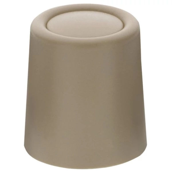 Ajtóütköző műanyag d=27x30 mm, beige