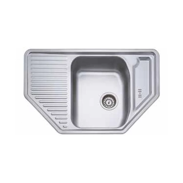 KM-115, 780x500 mm rozsdamentes mosogatótálca