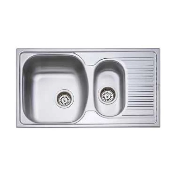 KM-139 780x440 mm rozsdamentes mosogatótálca