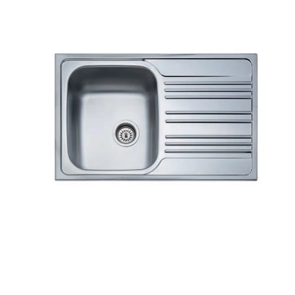 KM-180 800x500 mm rozsdamentes mosogatótálca