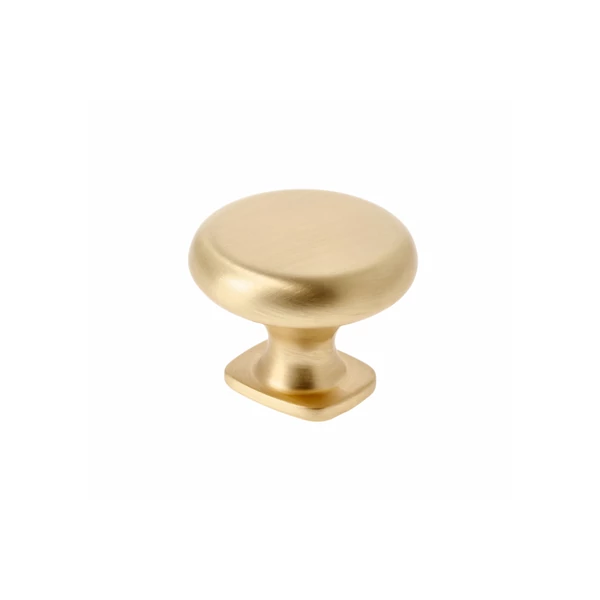 LORENA gombfogantyú, szálcsiszolt arany