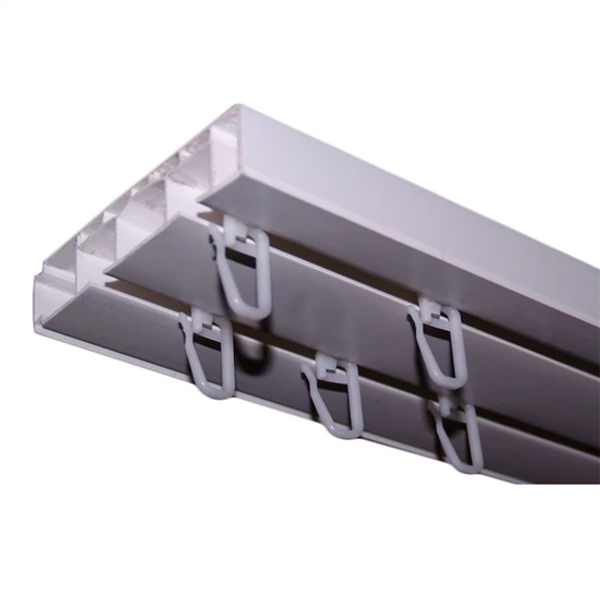 Mennyezeti sín 2 soros fehér 210 cm (tartozékokkal)