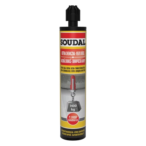 Vegyi dűbel SOUDAL SOUDAFIX P300-SF, 280 ml