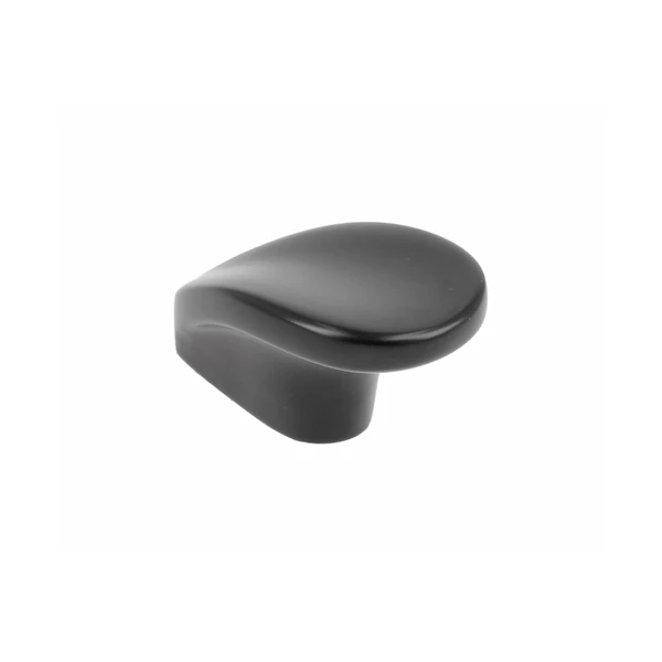 VENICE 16 mm, matt fekete gomb fogantyú