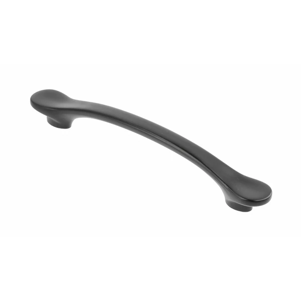 VENICE 128 mm, matt fekete fogantyú