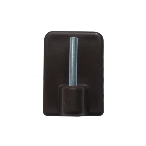 Vitrázskampó öntapadó barna 17 x 24 mm