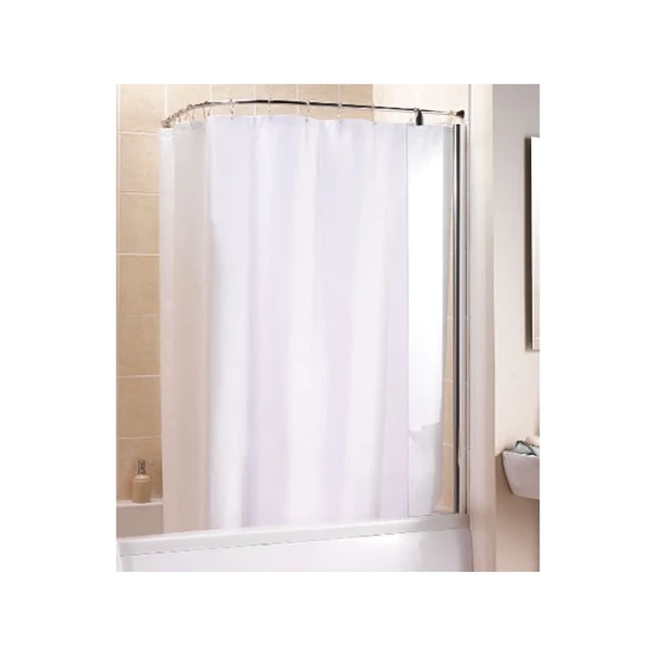 Zuhanyfüggönytartó teleszkópos, 125-220 cm, alumínium