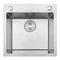 MEX 500 x 500 mm inox, extra mély mosogatótálca, szűrőkosaras leeresztővel, ajándék szappanadagolóval