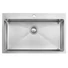 Kép 1/4 - MEX 790 x 500 mm inox, extra mély mosogatótálca, szűrőkosaras leeresztővel, ajándék szappanadagolóval