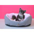 Kép 3/4 - PETSY LILI kutya, macska puha pamut fekhely - szürke-pink - 50 cm