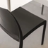 Kép 3/3 - VOLGA 54x46x80 cm műanyag szék, fekete (25 db)