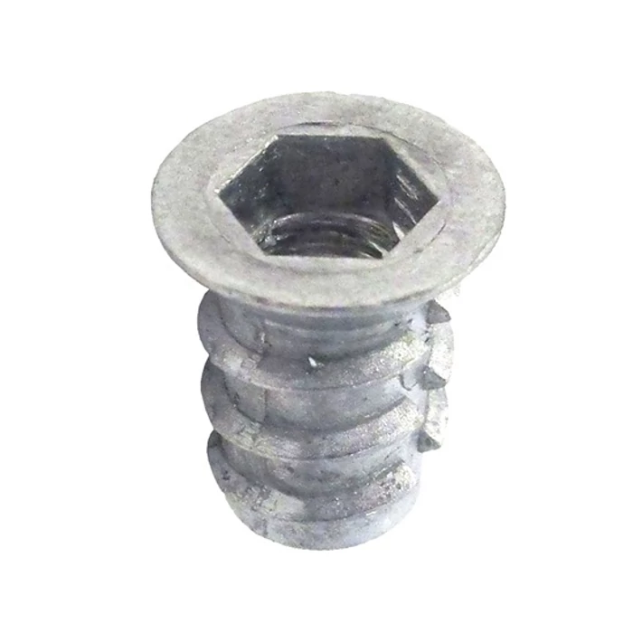 Famenetű peremes anya M5 x 10 (200 db/csomag)