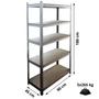 Kép 2/2 - Fémpolc 5-ös MDF 5 x 265 kg (90 x 180 x 45 cm)