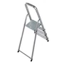 Kép 2/4 - Háztartási létra 3+1 fokos fellépővel (alu) 150 kg