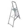 Kép 2/4 - Háztartási létra 5+1 fokos fellépővel (alu) 150 kg