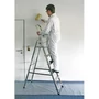 Kép 4/4 - Háztartási létra 5+1 fokos fellépővel (alu) 150 kg