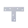 Kép 1/2 - Összekötő lemez "T" 70 x 50 x 15 / 2 mm horganyzott