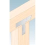 Kép 2/2 - Összekötő lemez "T" 70 x 50 x 15 / 2 mm horganyzott