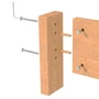 Kép 2/2 - Tönkanya M6x14  (100 db/csomag)